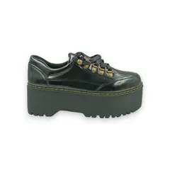 HERIEL - Zapato Negro Plataforma Mujer
