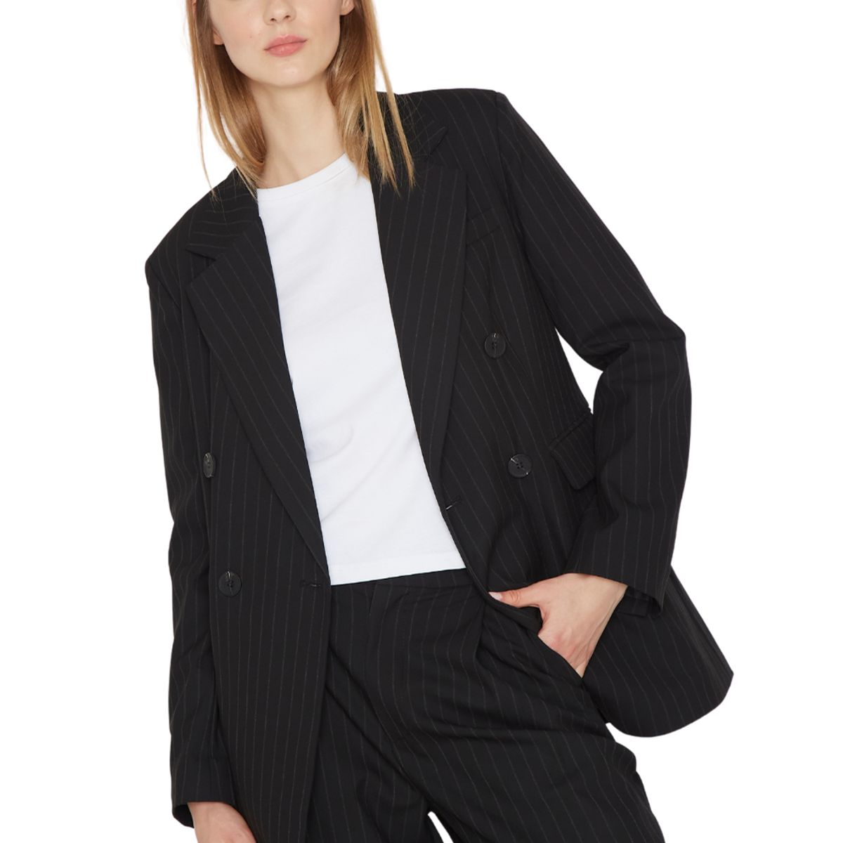 JACINTA TIENDA - Blazer Bowen lineas negra Jacinta Tienda