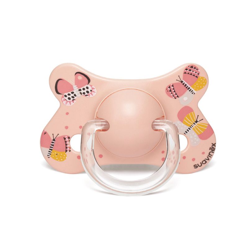 SUAVINEX - CHUPETE ANATÓMICO SILICONA +4-18M MARIPOSA