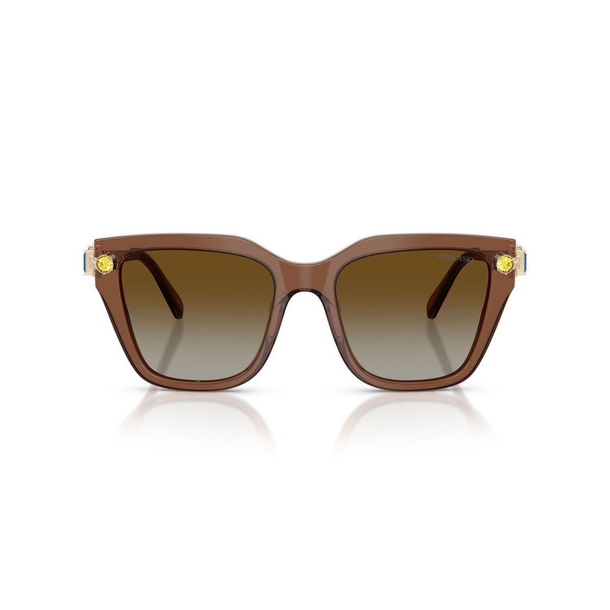 SWAROVSKI - Anteojos De Sol Swarovski SK6041  Café Mujer