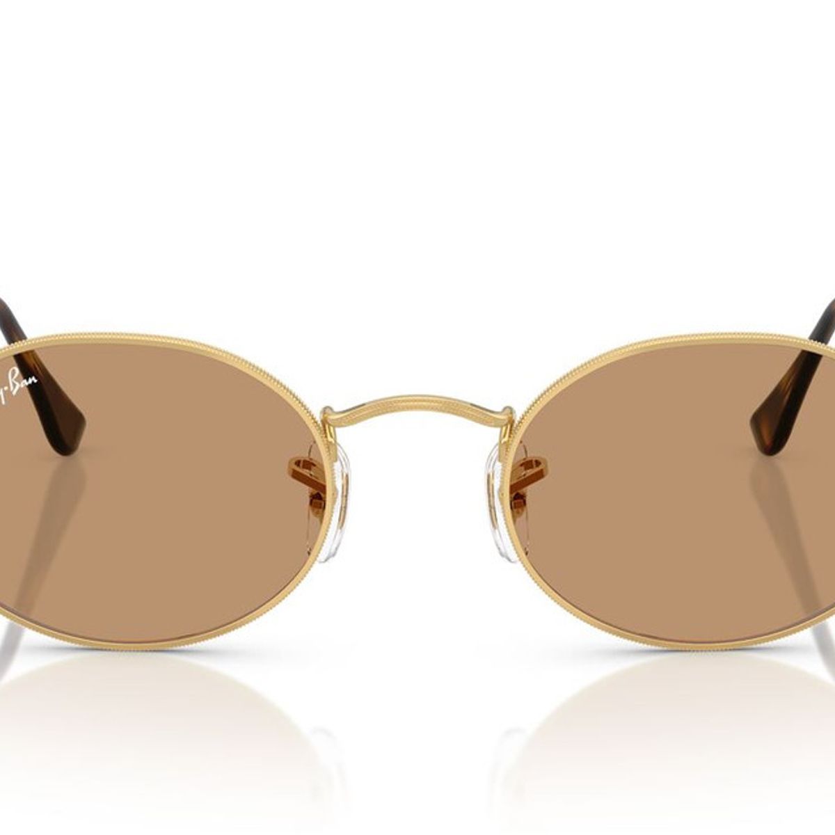 RAY BAN - Anteojos De Sol Ray-Ban RB3547 Oval Dorado Unisex