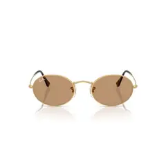 RAY BAN - Anteojos De Sol Ray-Ban RB3547 Oval Dorado Unisex