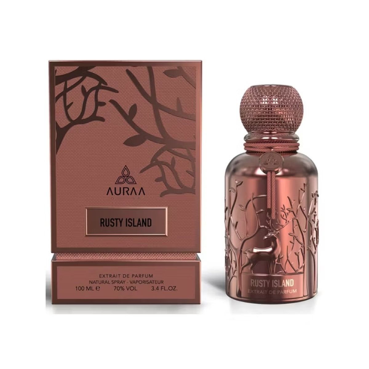 AURA - PERFUME AURAA RUSTY ISLAND EXTRAIT DE PARFUM 100ML UNISEX