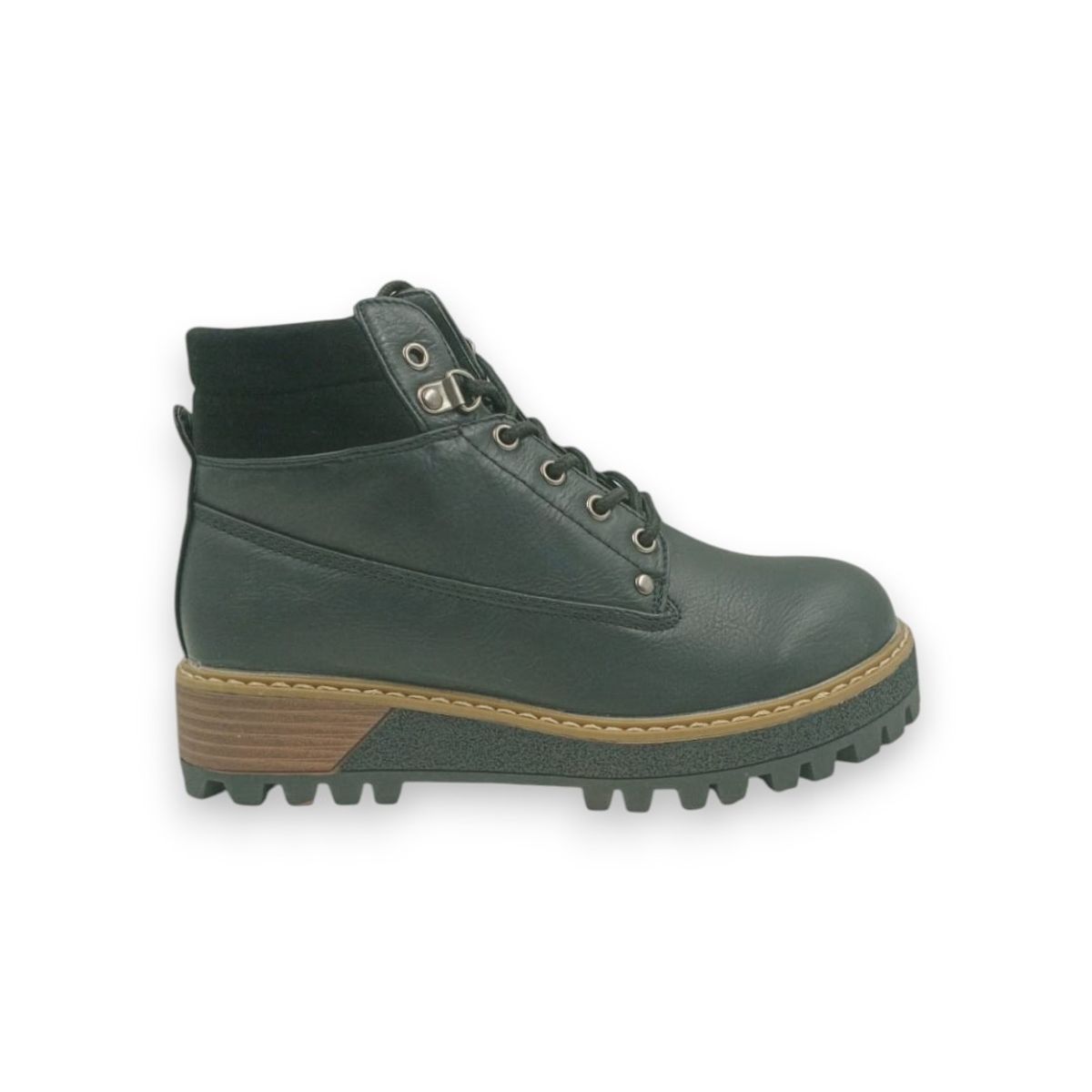 HERIEL - Botín Negro Plataforma Mujer