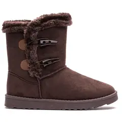 CHINITOWN - Bota Casual Mujer Magnolia Cafe Moro