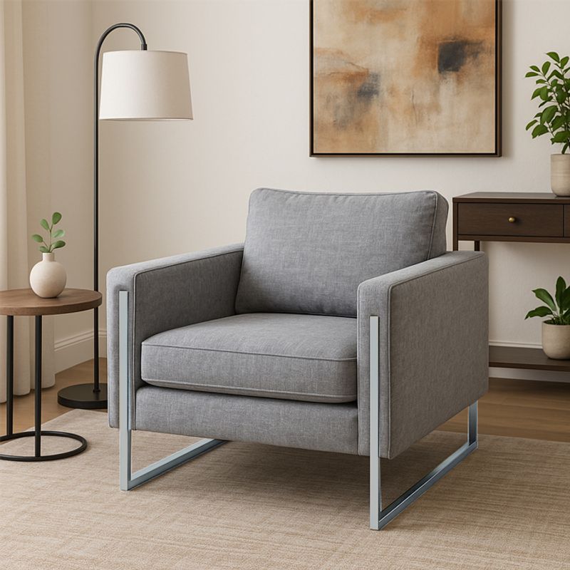 MSA MUEBLES SANTA ANA - Poltrona Grey Wayfair Drag