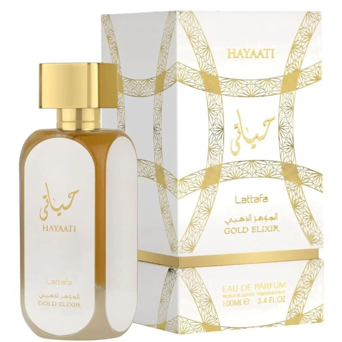 LATTAFA - PERFUME LATTAFA HAYAATI GOLD ELIXIR EDP 100ML UNISEX.