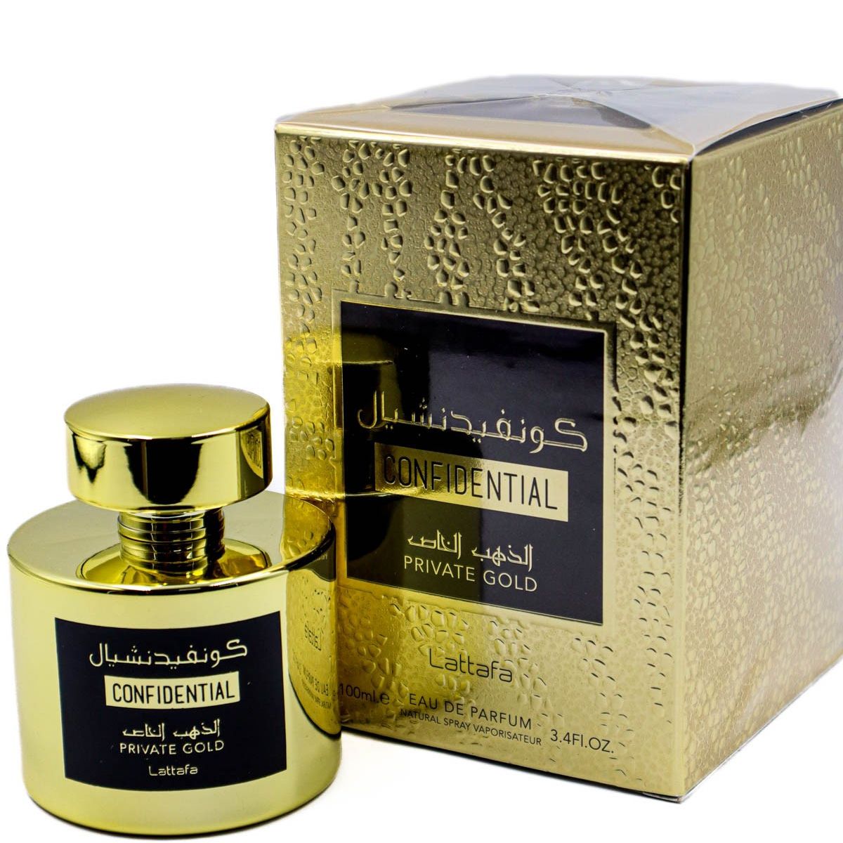 LATTAFA - PERFUME LATTAFA CONFIDENTIAL PRIVATE GOLD EDP 100ML UNISEX