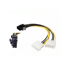 DM - CABLE 2x4P A 8P PARA T- VIDEO 15CM.