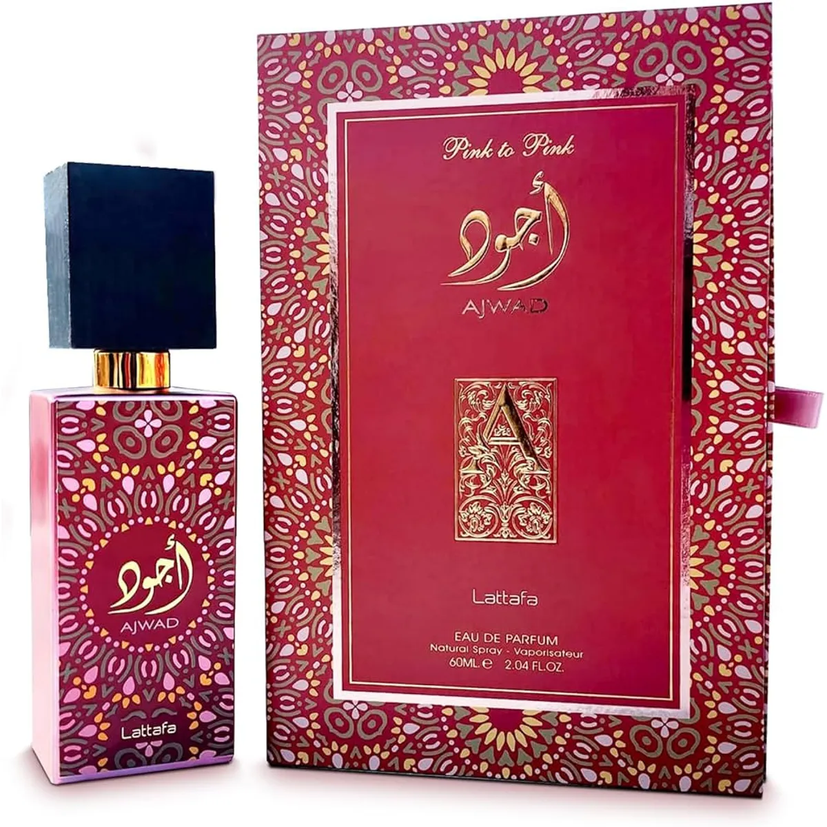 LATTAFA - PERFUME LATTAFA AJWAD PINK TO PINK EDP 60ML MUJER