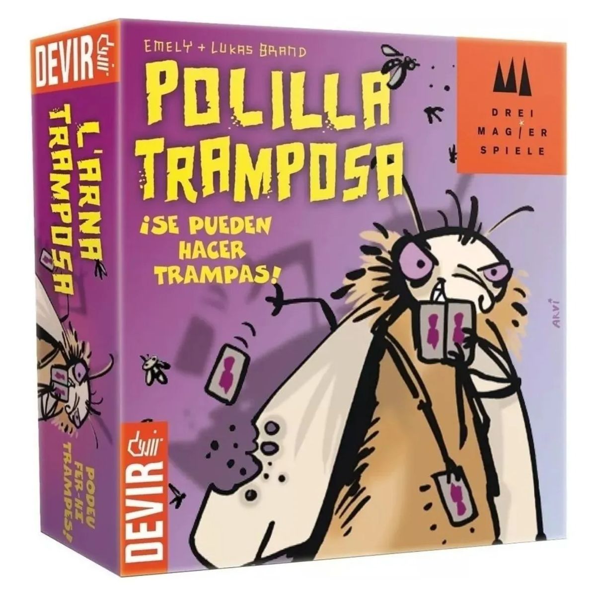 GENERICO - Juego De Cartas La Polilla Tramposa Devir 22113