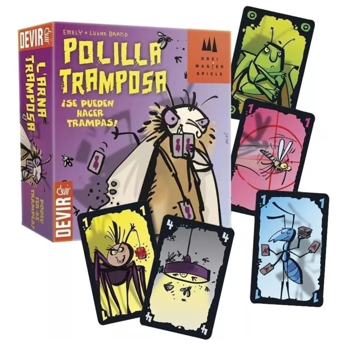 GENERICO - Juego De Cartas La Polilla Tramposa Devir 22113