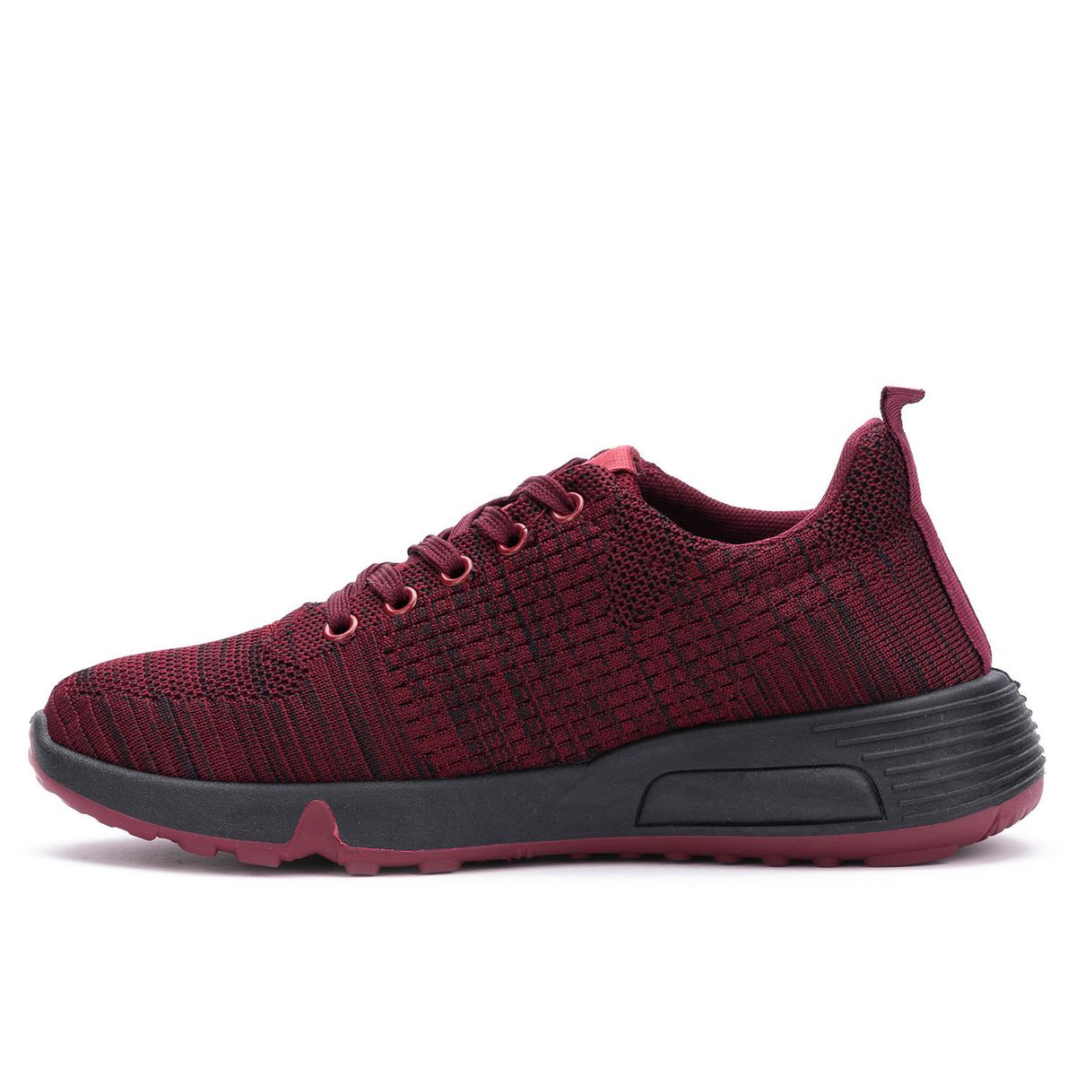 CHINITOWN - Zapatilla Deportiva Mujer Burdeo Rojo Oscuro Chinitown