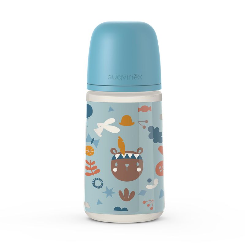 SUAVINEX - MAMADERA 270 ML TETINA FISIOLÓGICA SX PRO FLUJO MEDIO