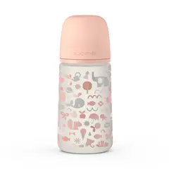 SUAVINEX - MAMADERA 270 ML FISIOLÓGICA SX PRO FLUJO MEDIO ROSADO