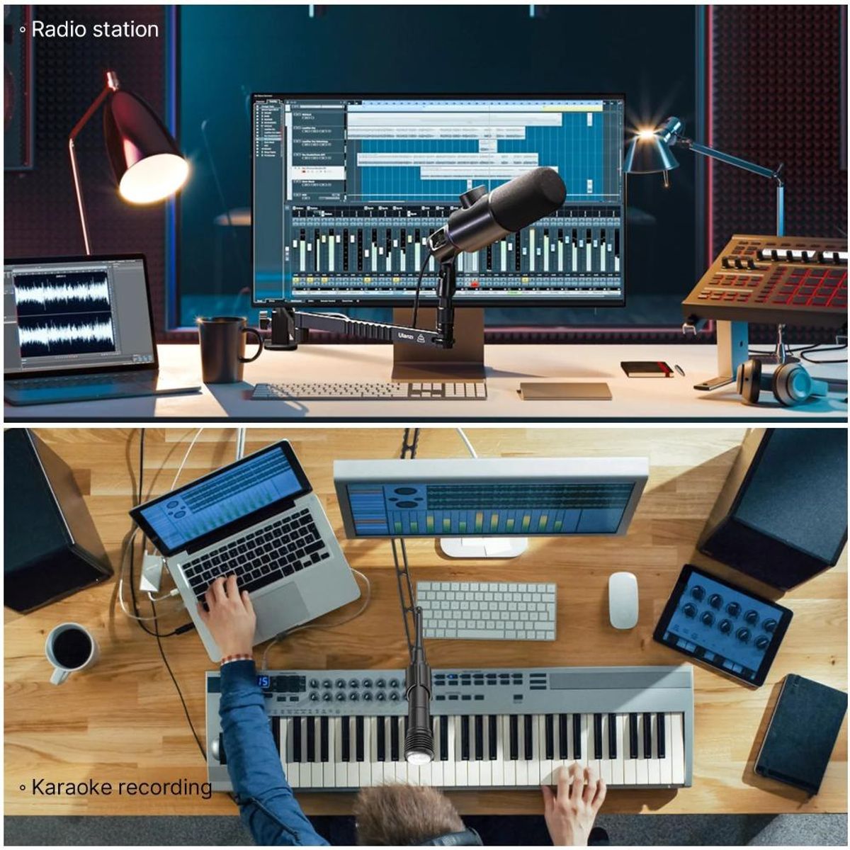 ULANZI - Ulanzi LS26 Brazo Para Micrófono de Ángulo Bajo