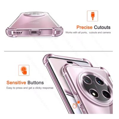 Imagen 2 del producto Carcasa Para Honor Magic7 Lite Transparente Reforzada