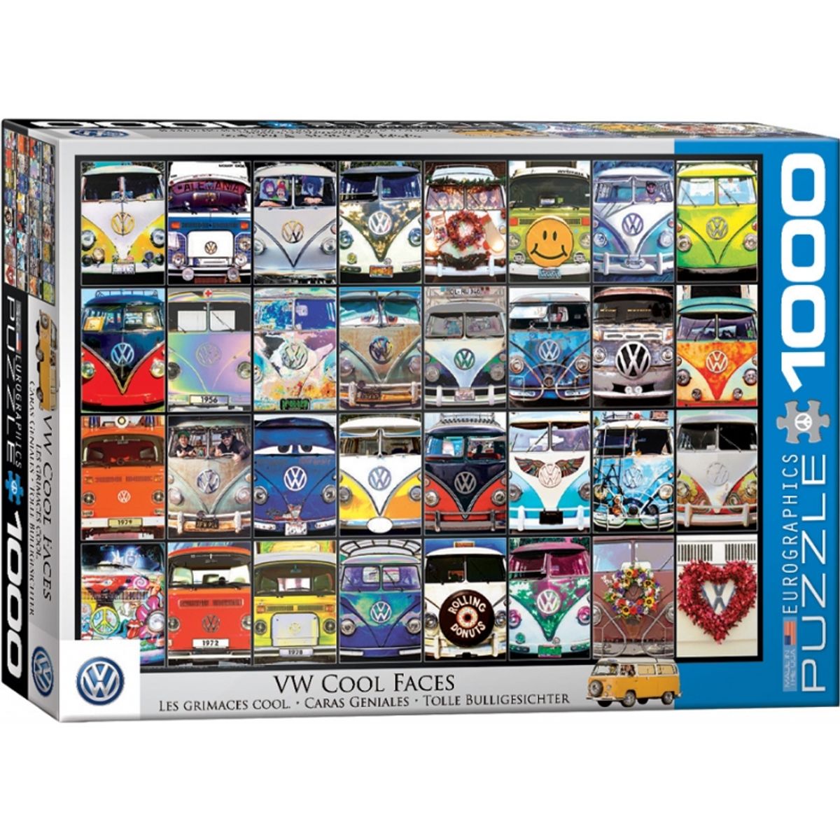 EUROGRAPHICS - EUROGRAPHICS 6000-0870 VW COOL BUS PUZZLE 1000 PIEZAS