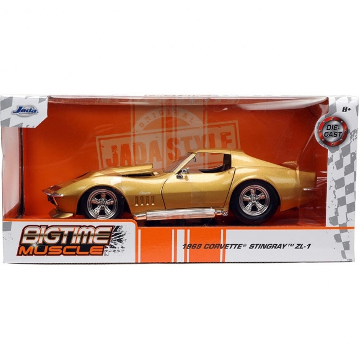 GENERICO - JADA 33863 1-24 BTM 1969 CORVETTE STINGRAY