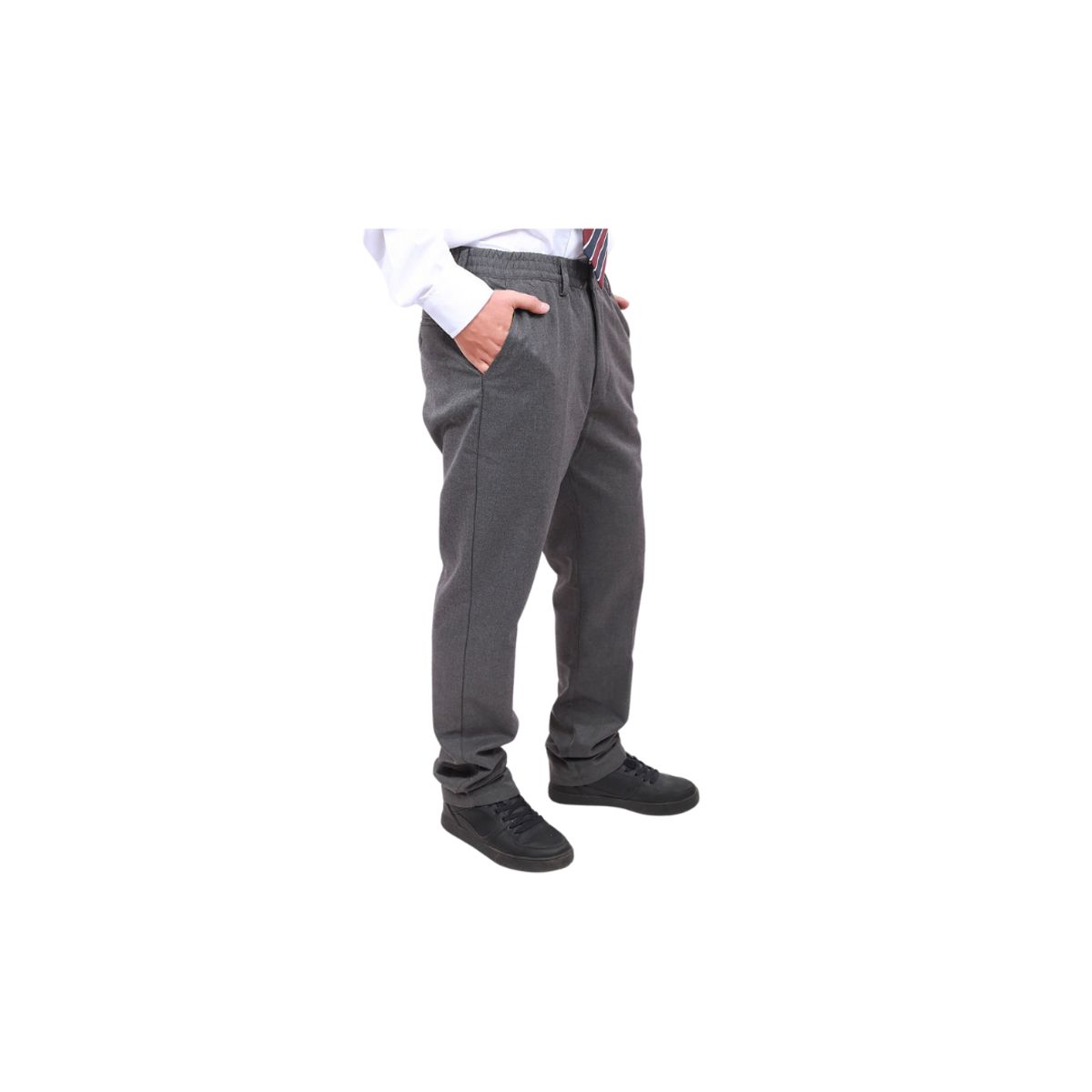 KIDS COOL - Pantalón Colegio Gris Escolar Niño juvenil