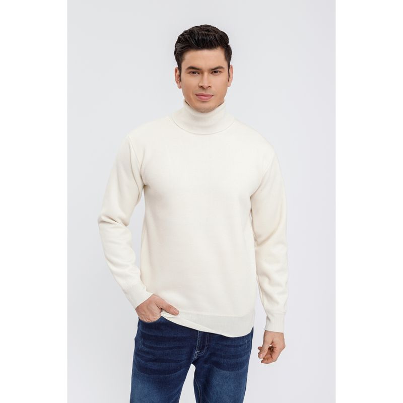 MPROPIA - Sweater Tejido Frisado Hombre Cuello Subido Excelente Calidad 7191_.