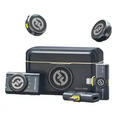 MUNDO MAGIA - Combo Micrófono Inalámbrico Para Cámara Hollyland Lark M2