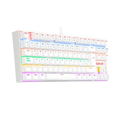 Imagen 2 del producto Teclado Gamer Kumara 2 K552R-SP Rainbow Blanco Español