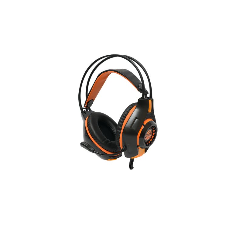 DGX - Auricular Gamer HYPERNOVA DGX Naranjo  Confort y Potencia