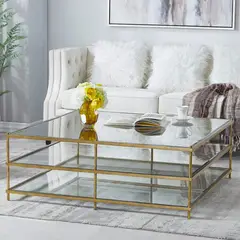 MSA MUEBLES SANTA ANA - Mesa Centro Gold Drag