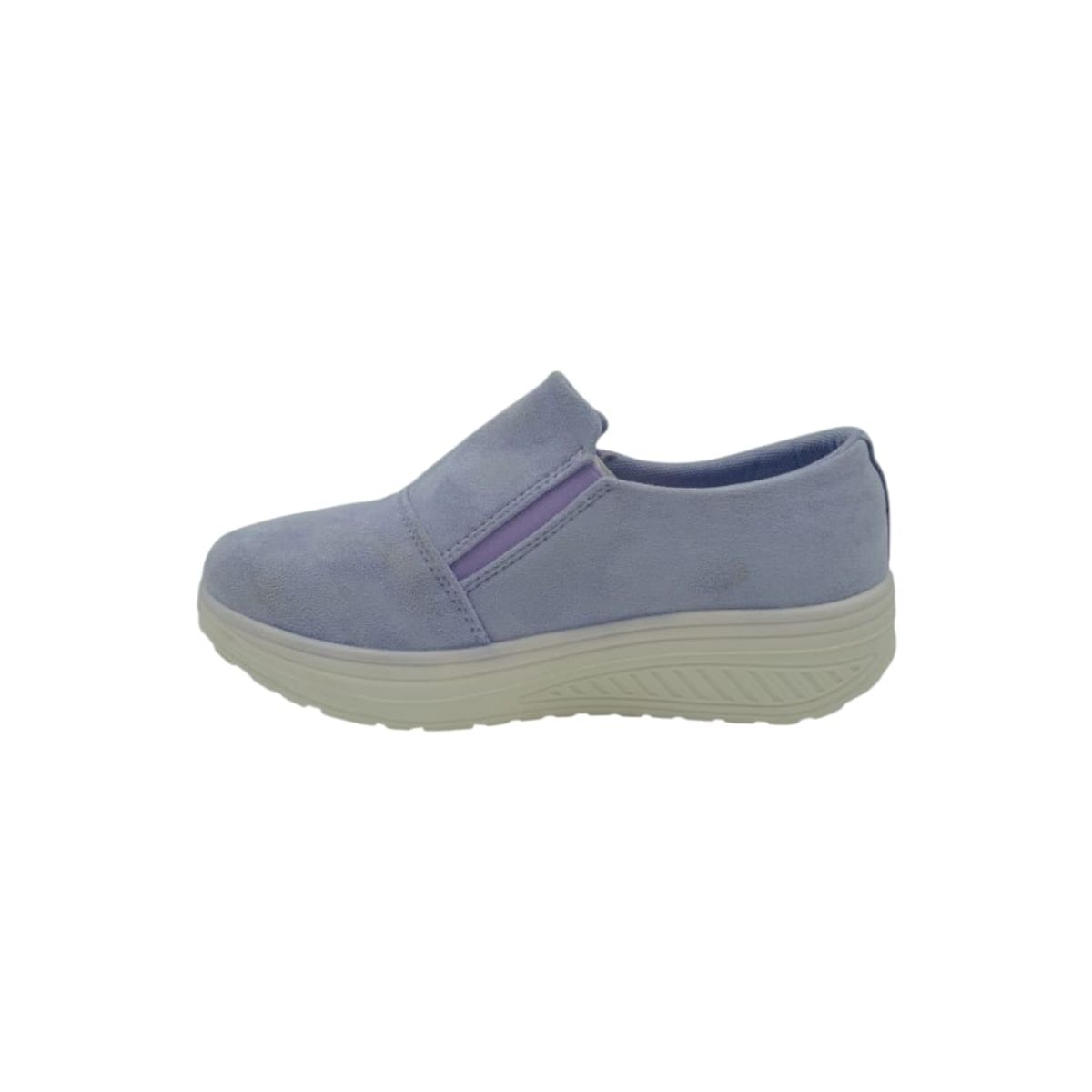 HERIEL - Zapatilla Purpura Plataforma Mujer