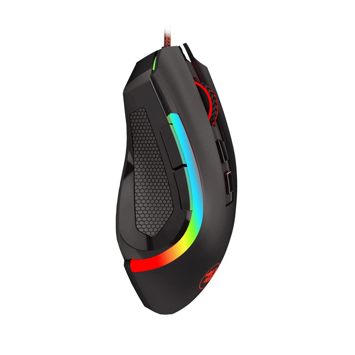 REDRAGON - Mouse Gamer Redragon M607 Griffin RGB 7200dpi Negro