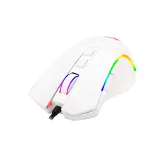 REDRAGON - Mouse Gamer M607W Griffin RGB 7200dpi Blanco