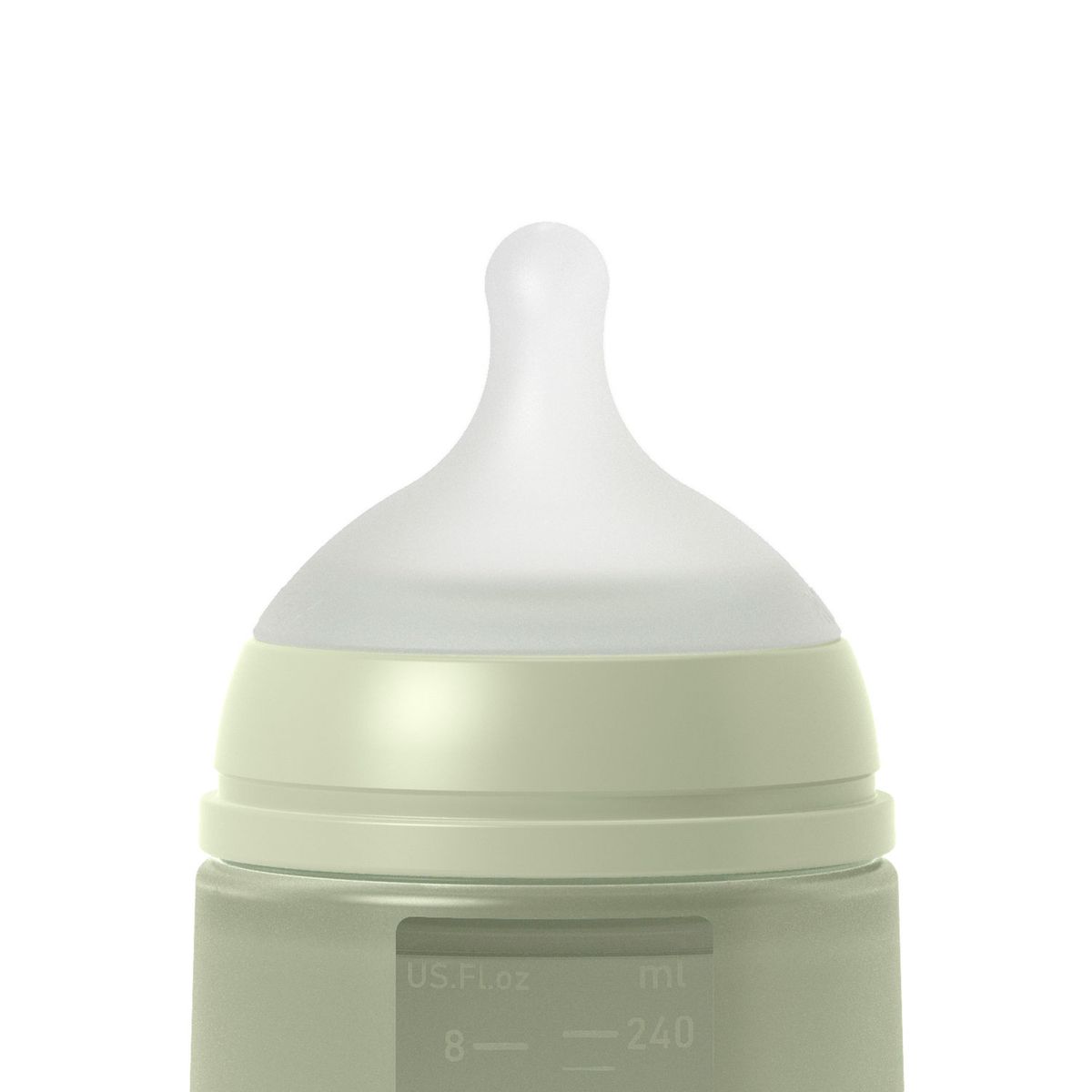 SUAVINEX - MAMADERA TETINA FISIOLÓGICA SXPRO 240ML COLOUR ESSENCE VERDE