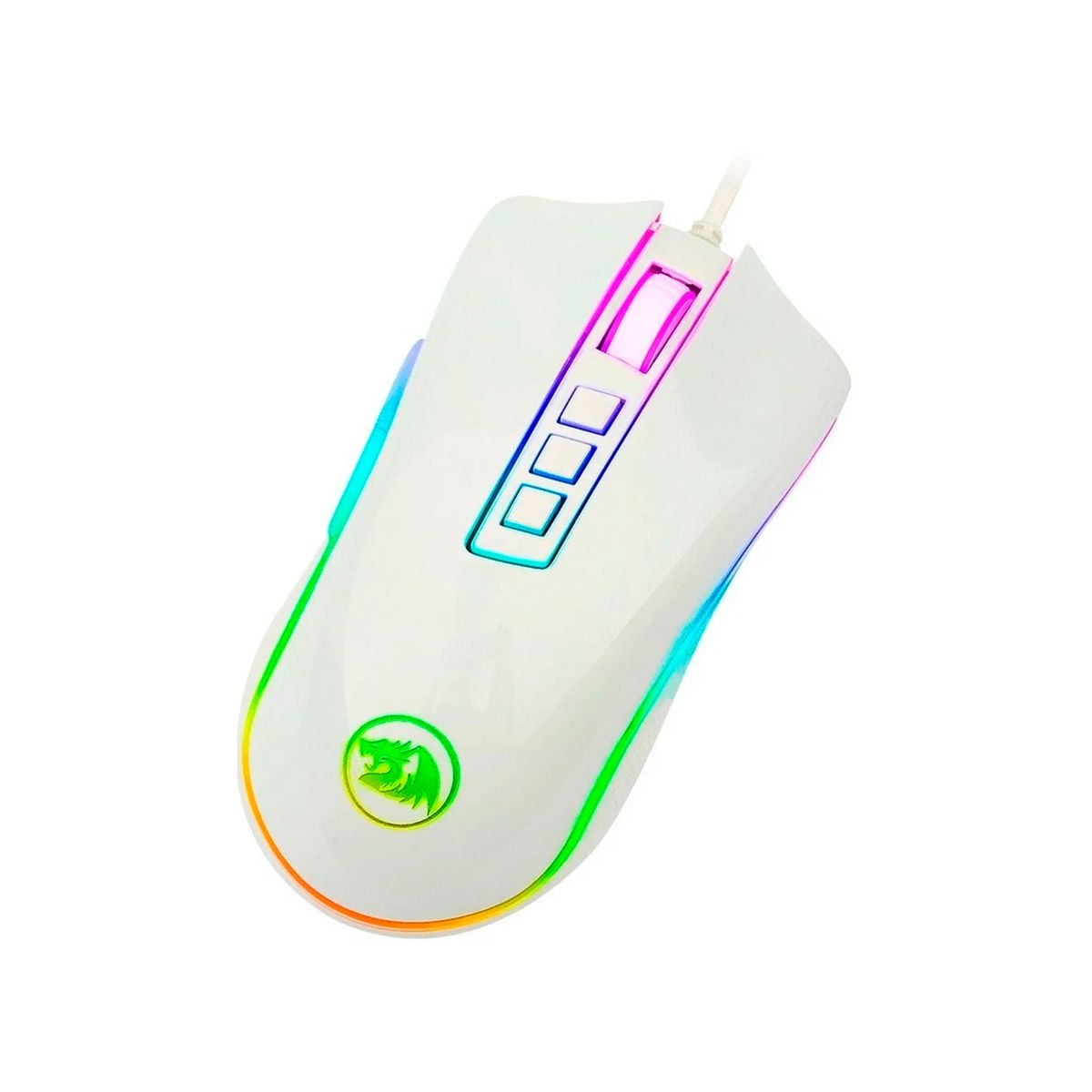REDRAGON - Mouse Gamer Redragon Cobra White M711W RGB