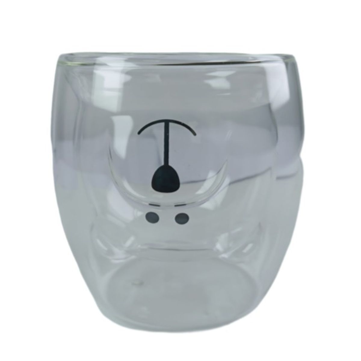 TODOK - Taza De Cristal Doble Pared Con Estampado 300ml T-00052