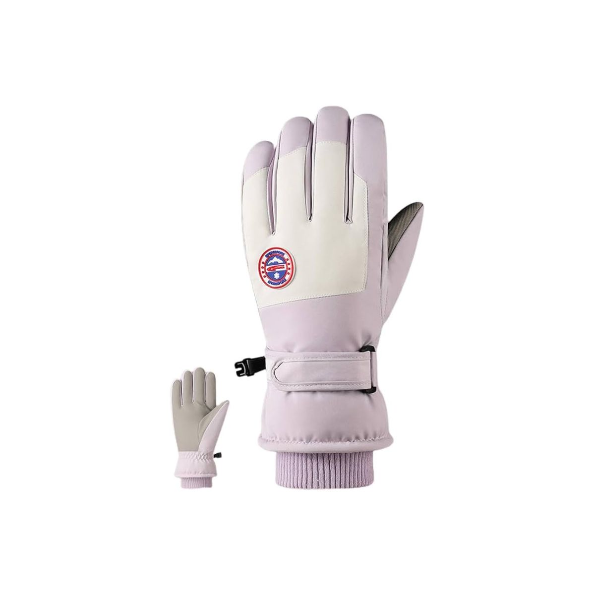 DEFENSOR FOREVER - Guantes Térmicos Invierno Ski Nieve Pantalla Táctil Violeta