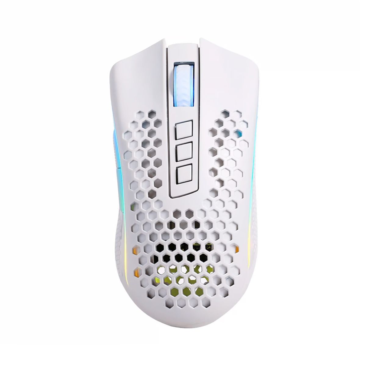 REDRAGON - Mouse Gamer Redragon Storm Pro White M808W-KS RGB