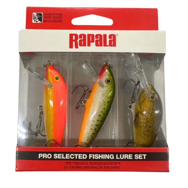 RAPALA - Kit 3 Señuelos De Pesca Rapala Edición Ltda.