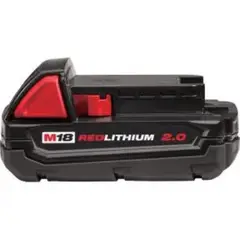 MILWAUKEE - Batería Redlithium M18 2ah (amperes-hora) - E.o.