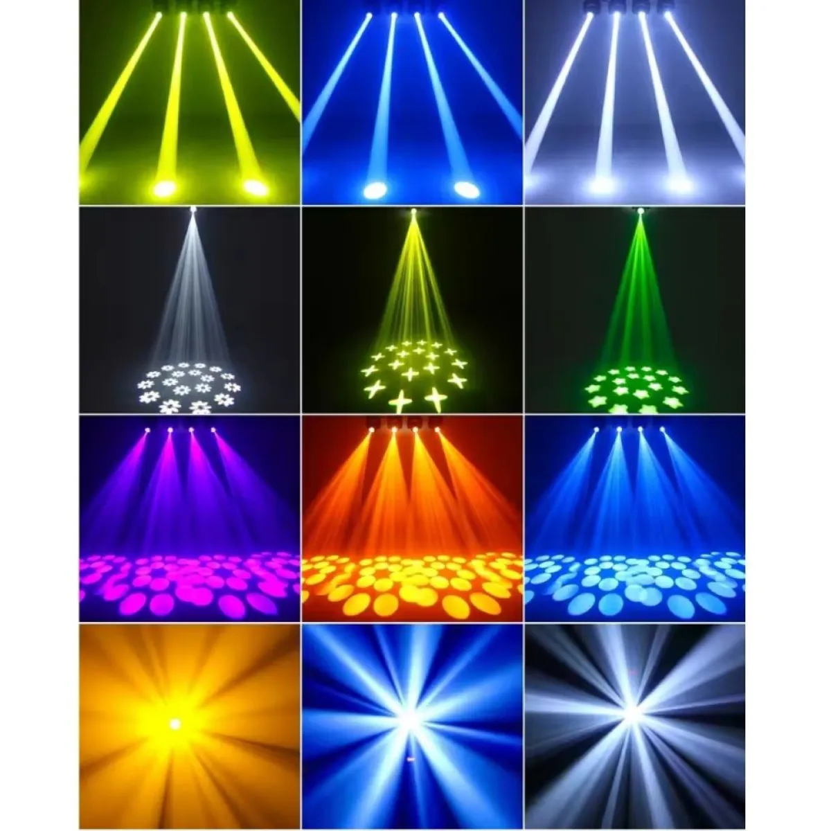 GENERICO - 2 Cabezas Moviles De 100 Watts + Bolso De Regalo Supersonic Mini 1002