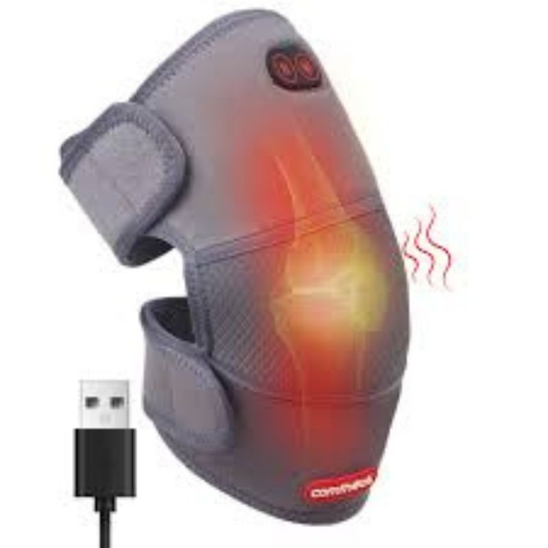MOVI - Rodillera térmica con vibración y calor USB.-
