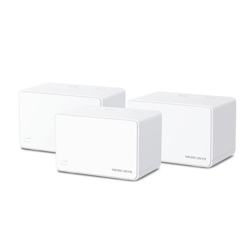 TP LINK - Sistema Wi-Fi 6 Mesh TP-Link Halo H80X AX3000 Pack3.