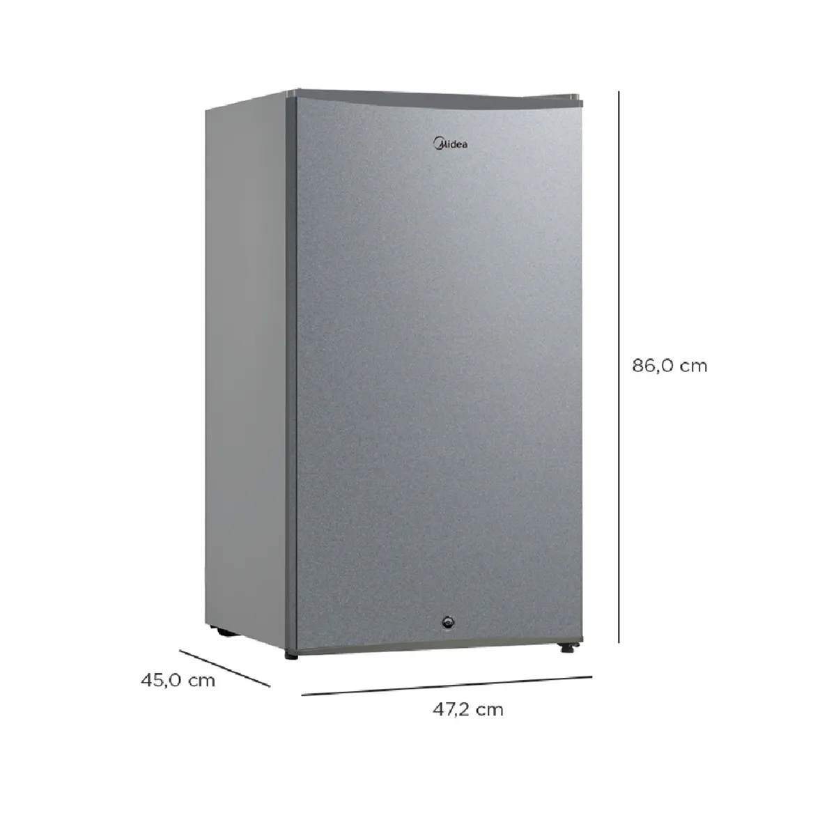 MIDEA - FRIGOBAR FROST 93 L SILVER MDRD142FGE50 MIDEA