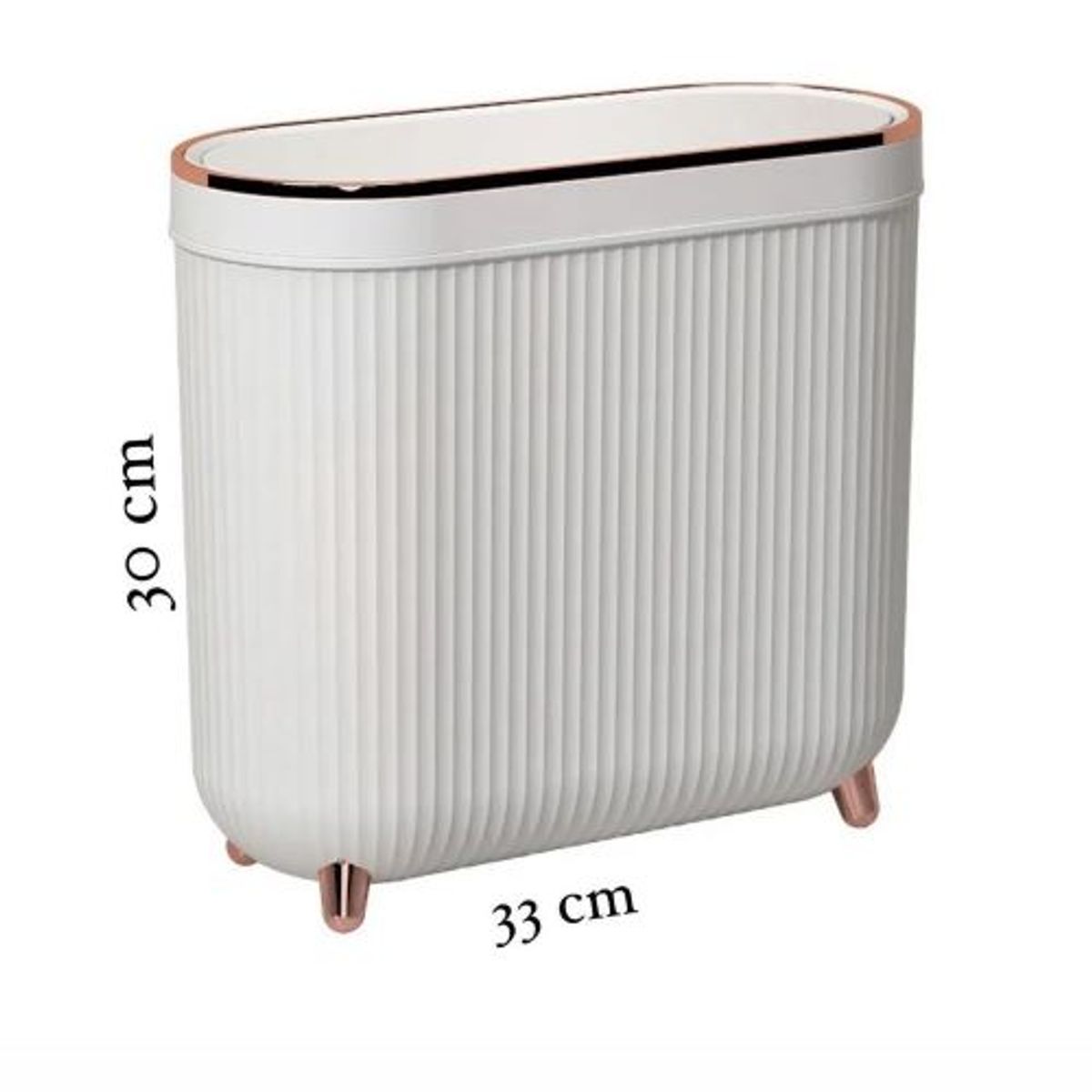 GENERICO - Basurero Papelero Moderno y Elegante Naranja.