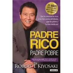 PENGUIN RANDOM HOUSE - Libro Padre Rico, Padre Pobre (Ed. 25º Aniversario)