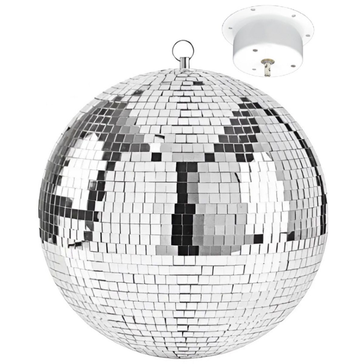 GENERICO - Bola Disco De Espejos 16 Pulgadas Con Motor VLTG EF-5058