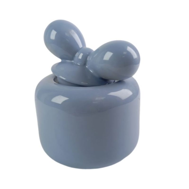 TODOK - Azucarera Azul de Porcelana con Tapa 400Ml