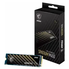 MSI - SSD M.2 (2280) - 1 TB - Spatium M450 - NVMe PCIe 4.0 x4