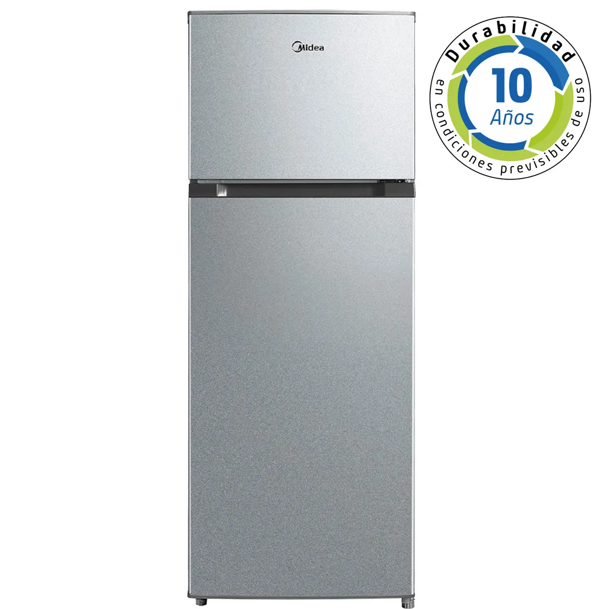 MIDEA - Refrigerador Top Freezer Frost 204 L Silver MDRT294FGE50 Midea