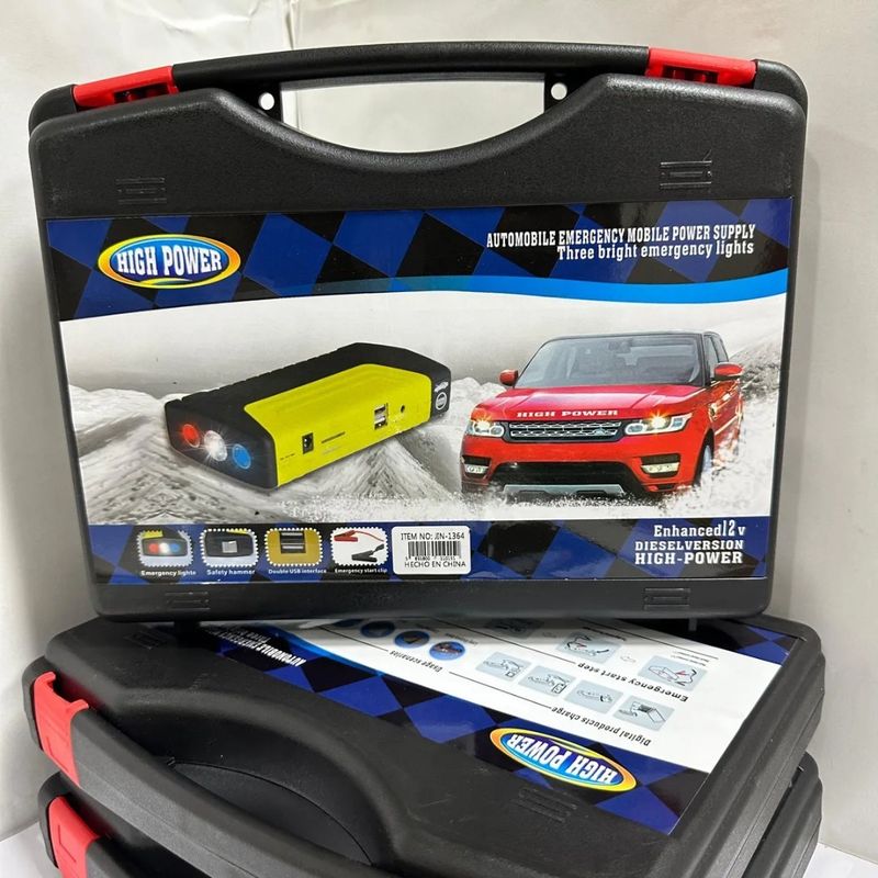 ANGELES DEL HOGAR - CARGADOR DE BATERÍA PORTÁTIL PARA CARRO
